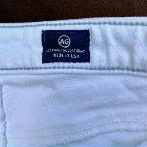 Adriano Goldschmied White Distress Fray Jean Short - Picture 9 of 15